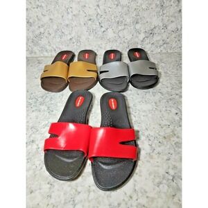 Okabashi Women's Sandals Lot of 3 Slip‎ Resistant Shoes. NWOT Made in USA 6-7